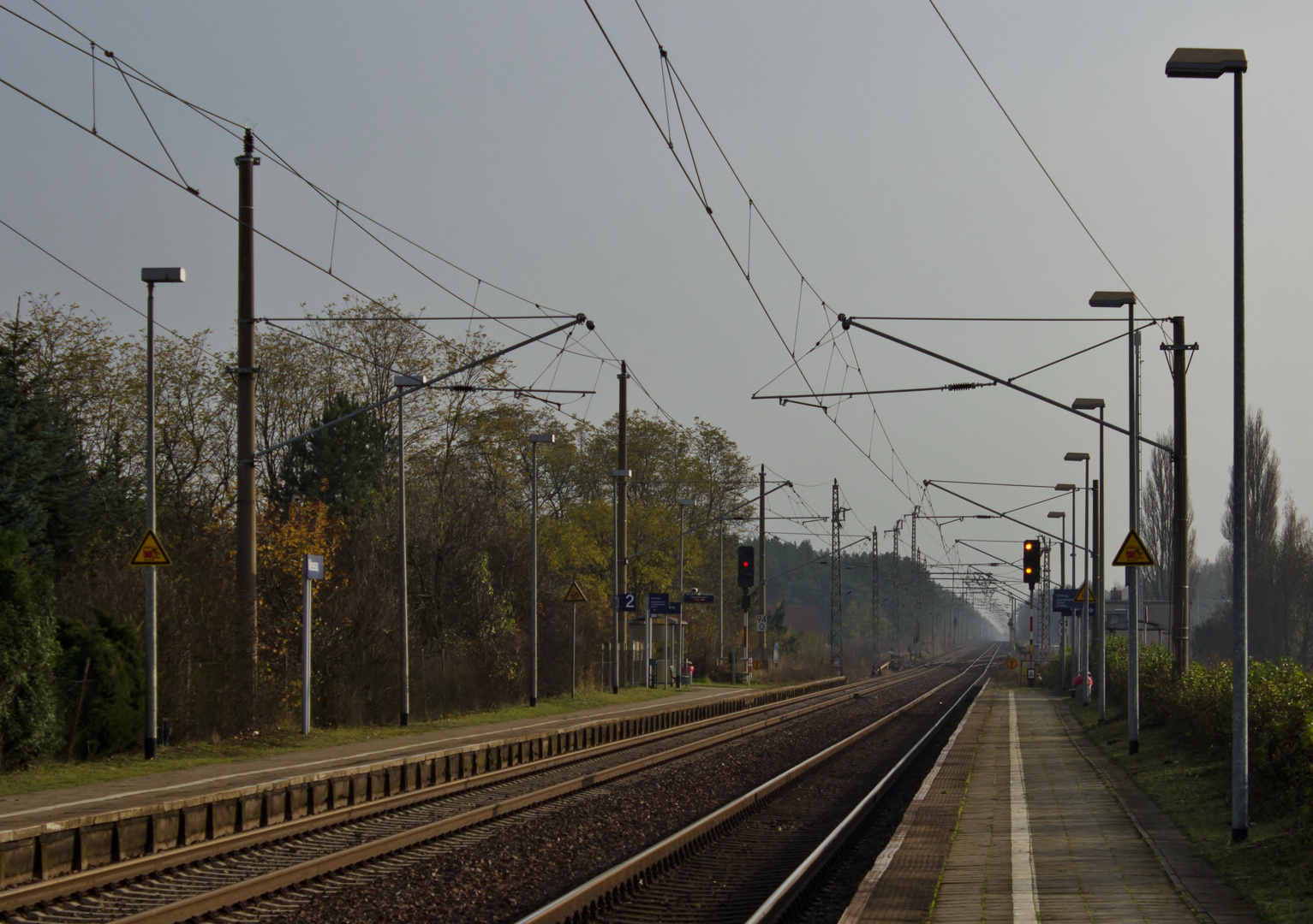 Hl 12a - "Fahrt mit 40 Km/h dann Halt erwarten...