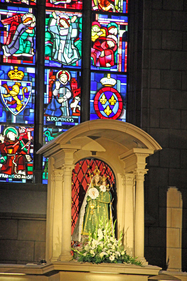 Hl. Madonna in der Kirche Luxemburg Stadt