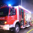 HLF 20/16 der Feuerwehr Bietigheim bei einem Tiefgaragenbrand