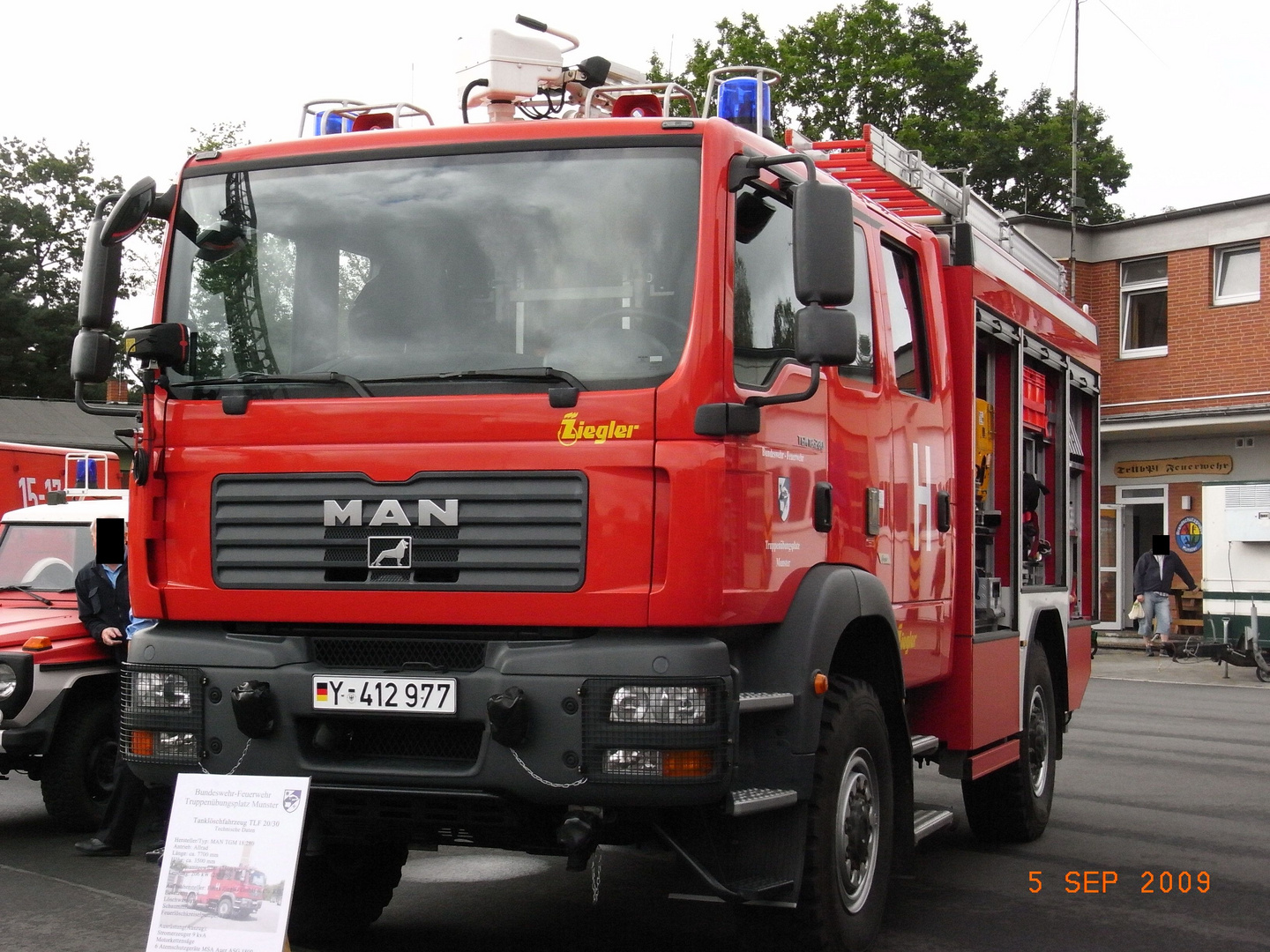 HLF 20/30 der TrübPl Feuerwehr Munster