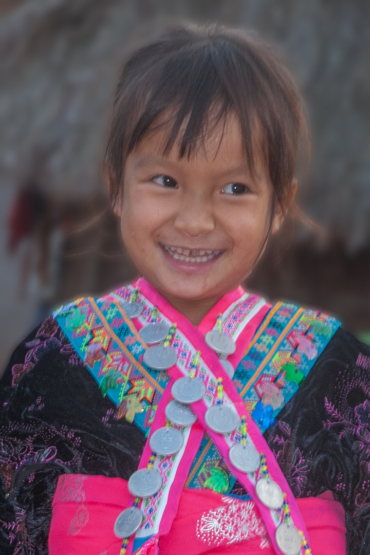 Hmong girl in Northern Laos