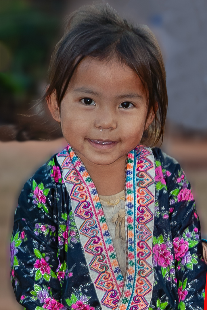 Hmong girl in Northern Laos