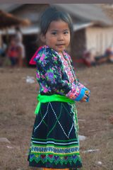 Hmong kid at the festival