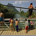 Hmong Kids at Ban Tham Xang near Vang Vieng