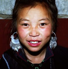 Hmong Mädchen in Sapa