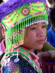 Hmong Mädchen Portrait