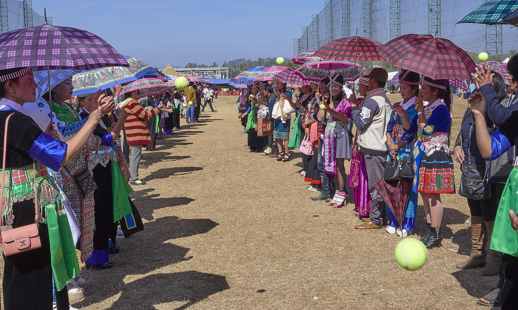 Hmong-Neujahr in Phonsavong