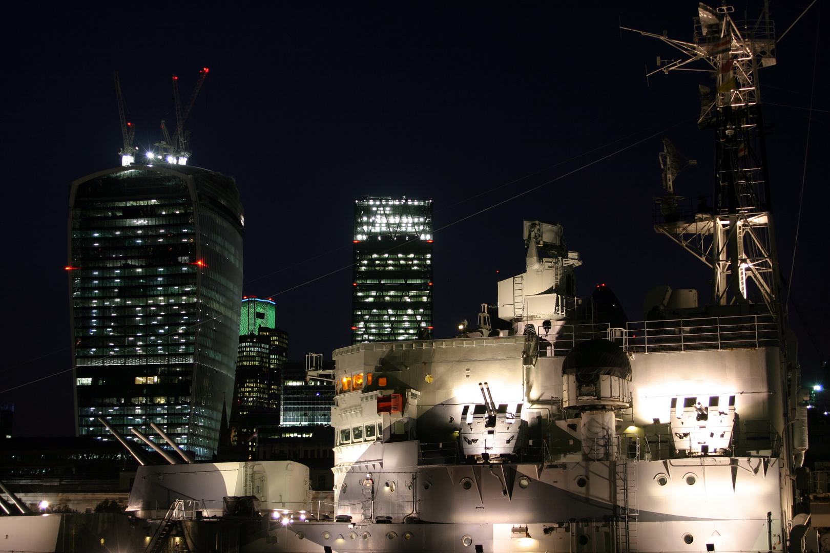 HMS Belfast & Skyline London