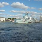 HMS Belfast war ship heute Museum