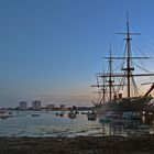 HMS WARRIOR in Portsmouth