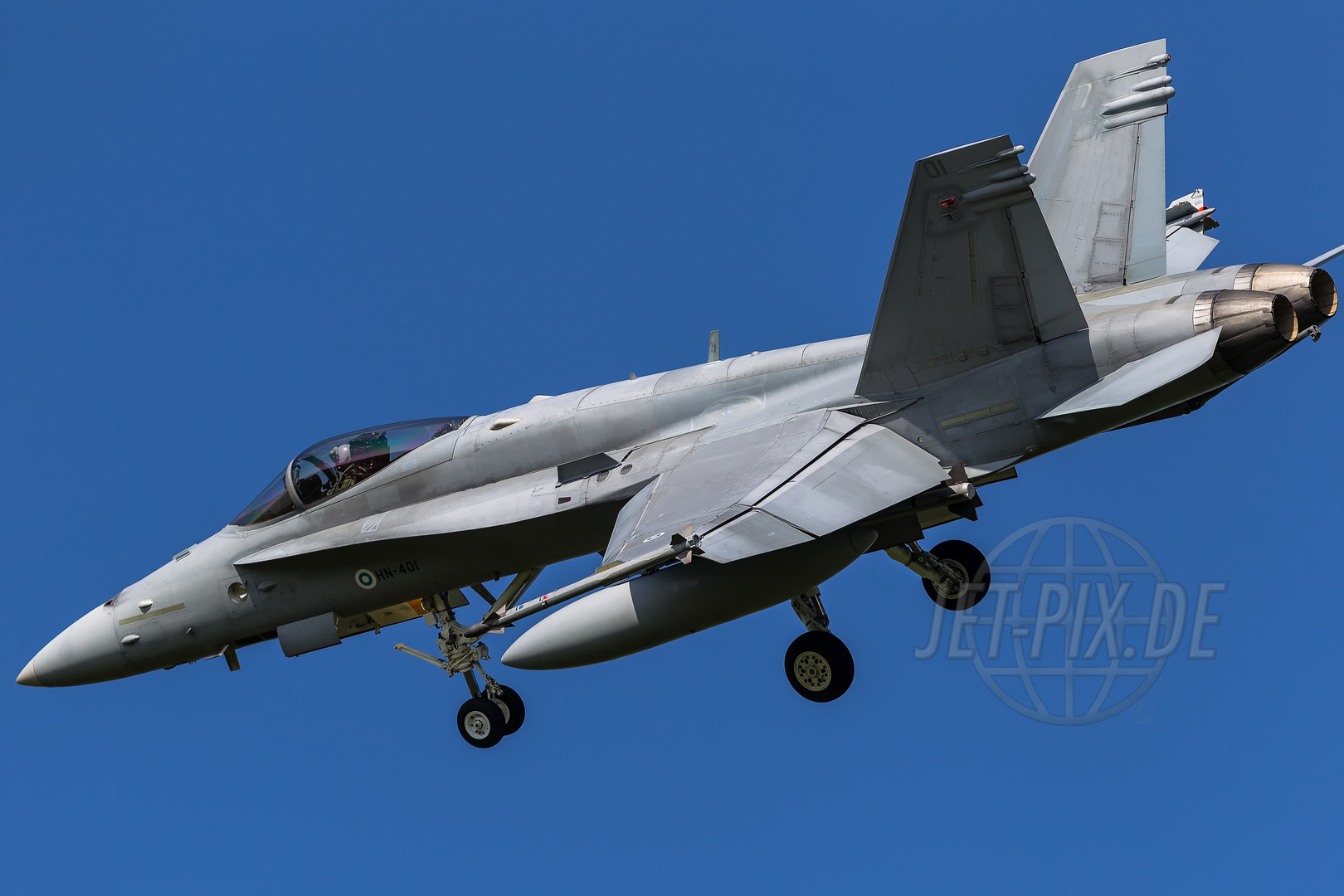 HN-401 Mc Donnell Douglas F-18C Finland Air Force 2016.04.13 (EHLW) Leeuwarden