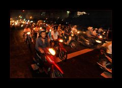 Ho-Chi-Minh-City und seine Motorradschwärme