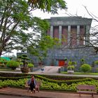 Ho Chi Minh Mausoleum backside