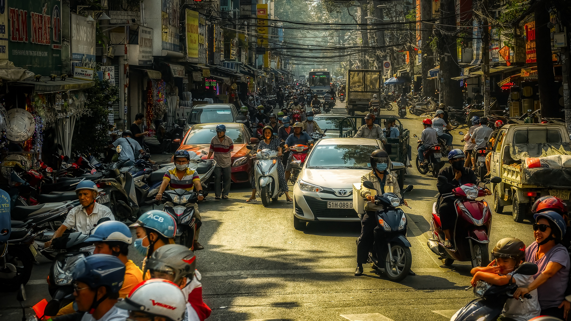 Ho Chi Minh Stadt,Vietnam 