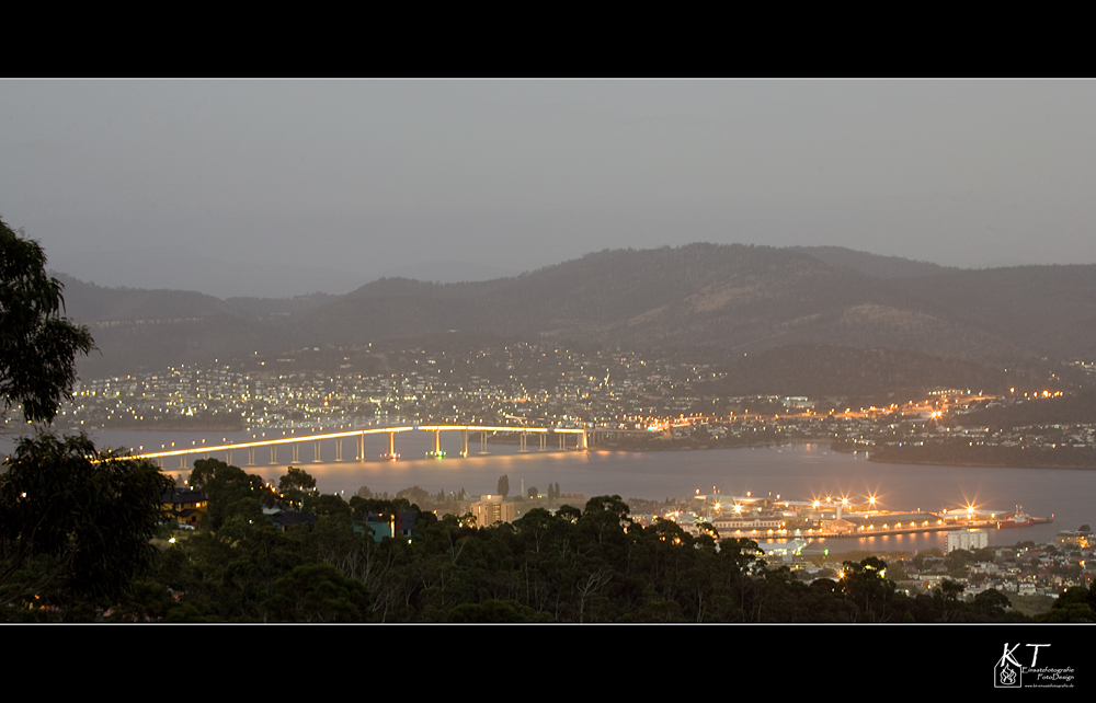 Hobart@night....