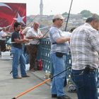 Hobbyangler in Istanbul