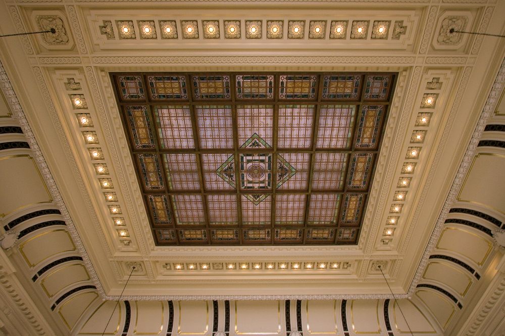 Hoboken Terminal 7. Ceiling.