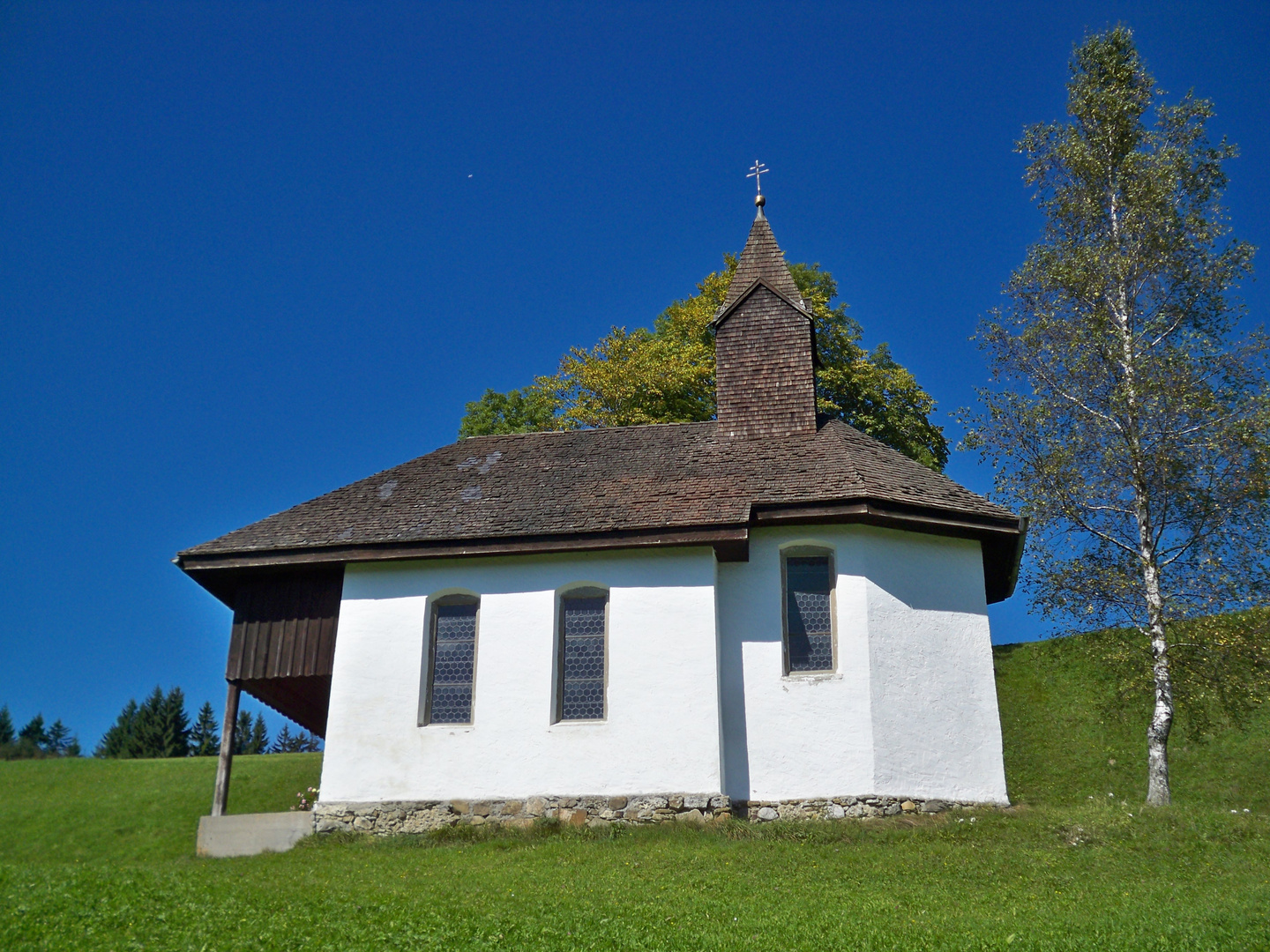 Hoch auf am Berg