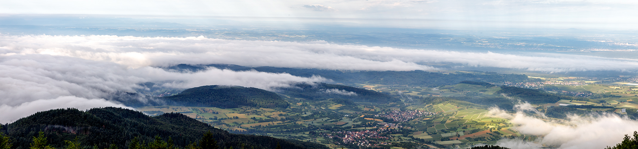 Hoch Blauen Panorama