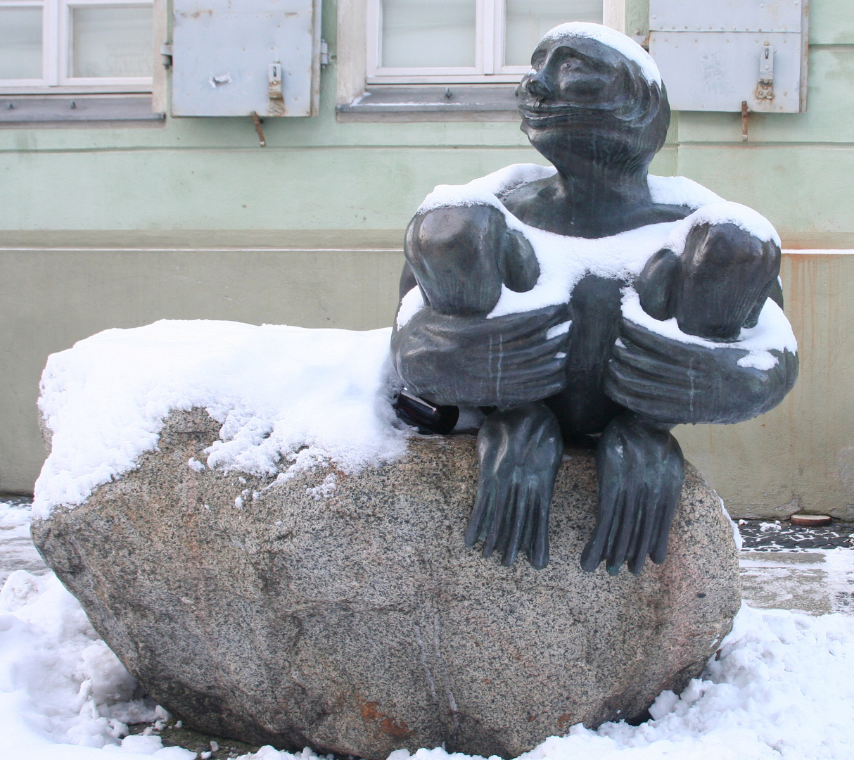 Hoch Dirk aus Russland ist mit Kälte auf dem Wege zu uns