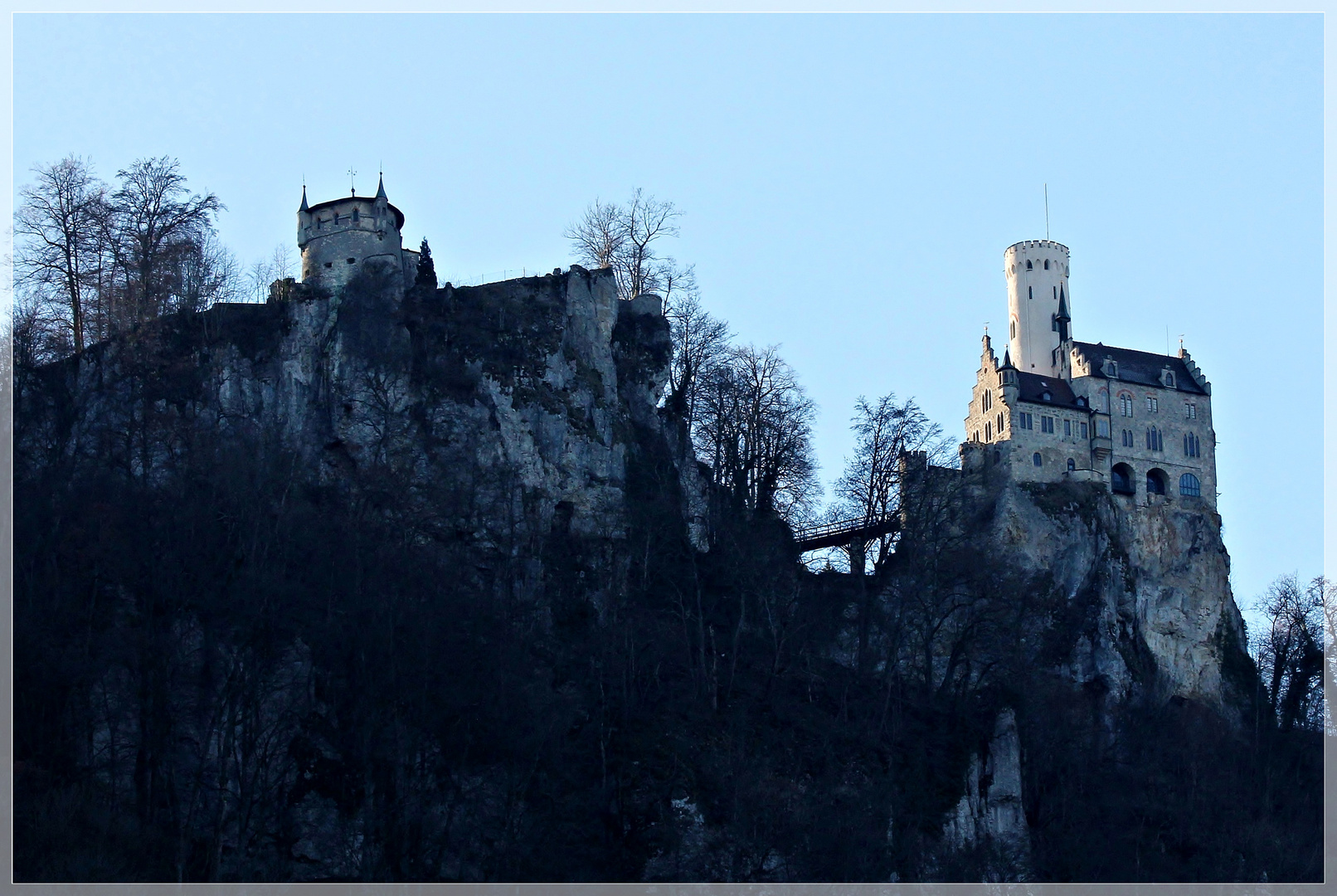 hoch droben auf dem Berg