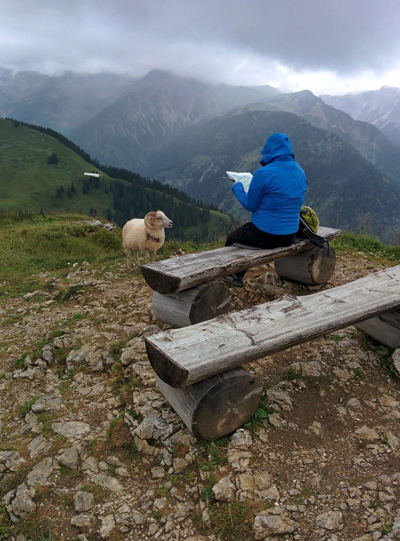 Hoch droben auf'm Berg.....