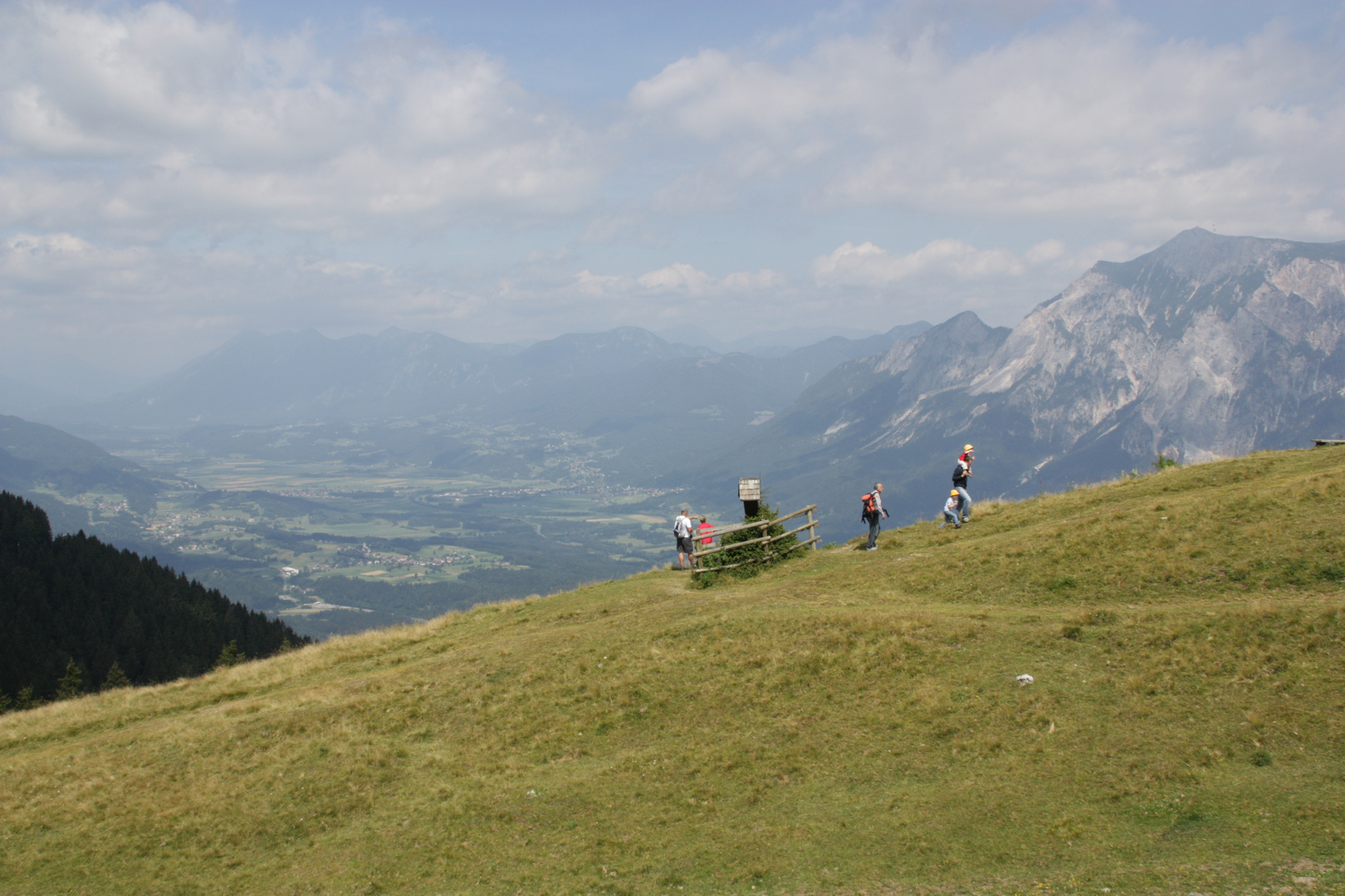 Hoch hinauf