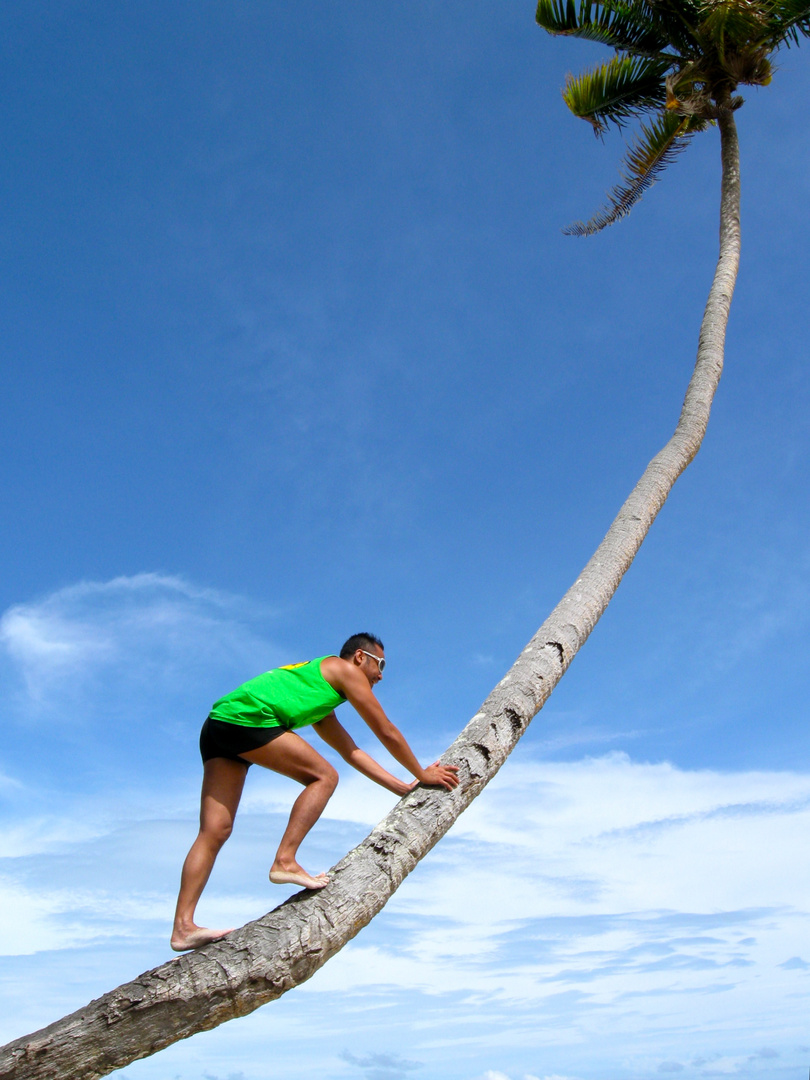 Hoch hinaus auf Boracay