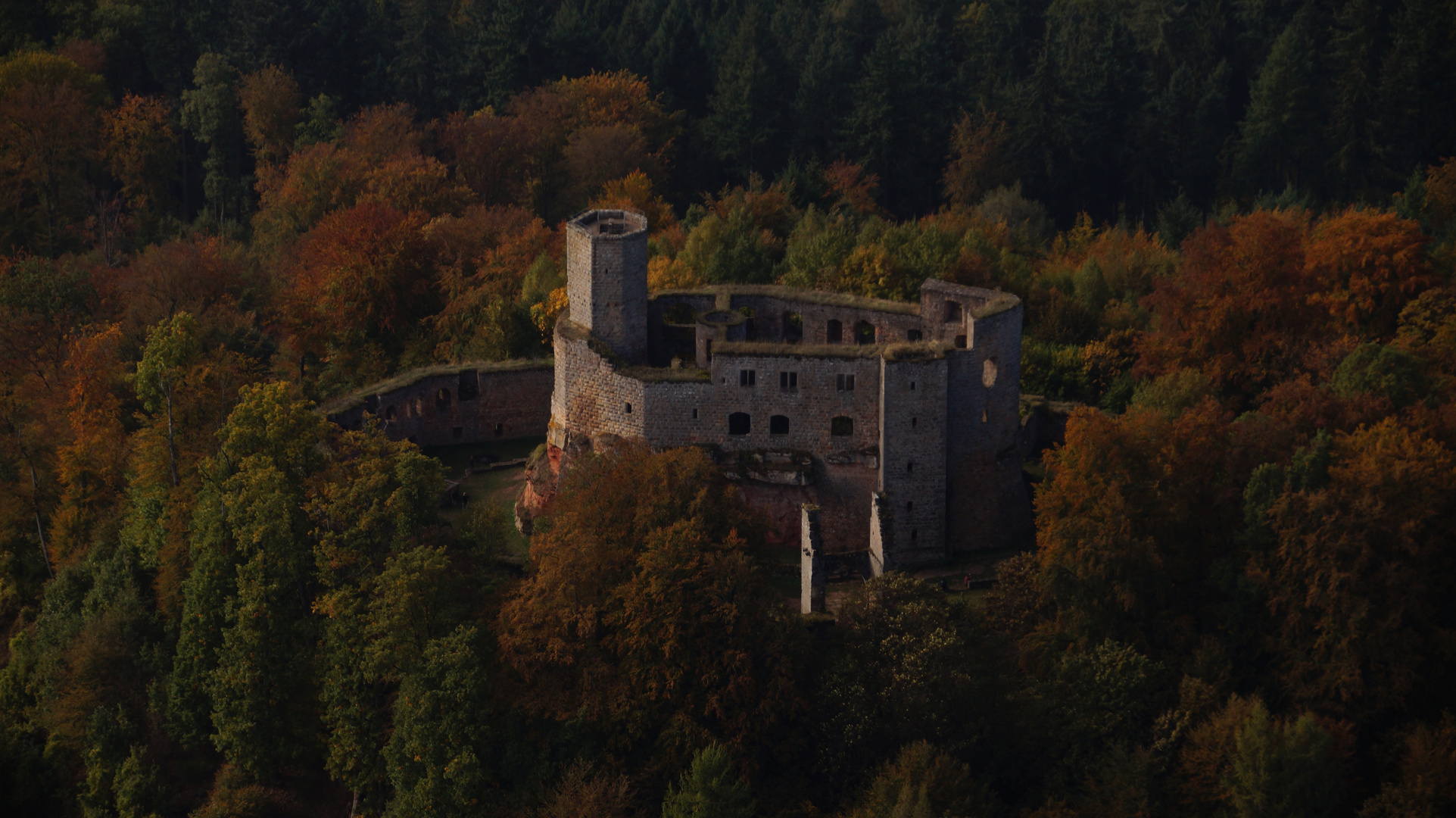 Hoch hinaus: Burg Gräfenstein