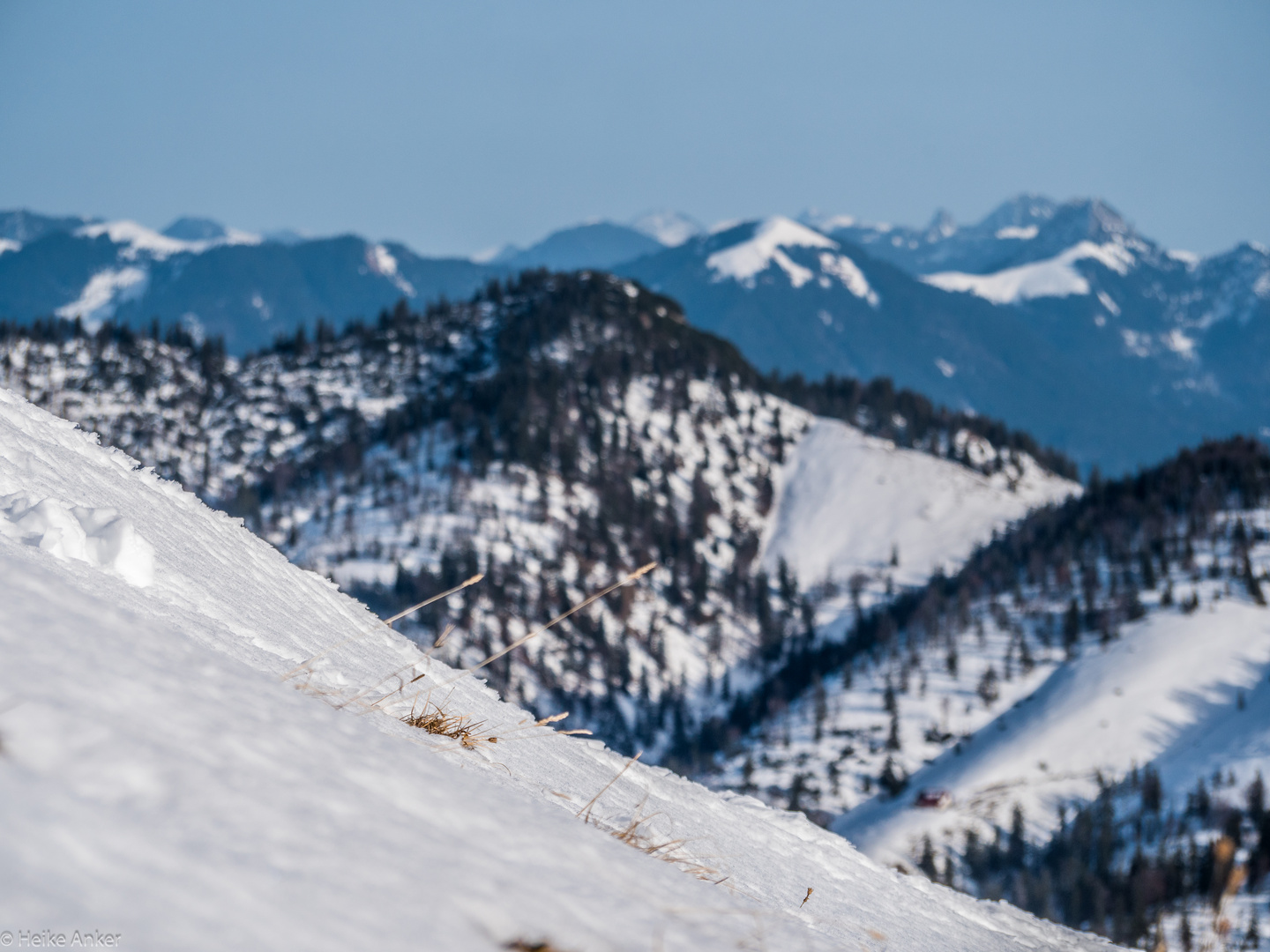 Hoch hinaus für wenigstens ein bisschen Winter