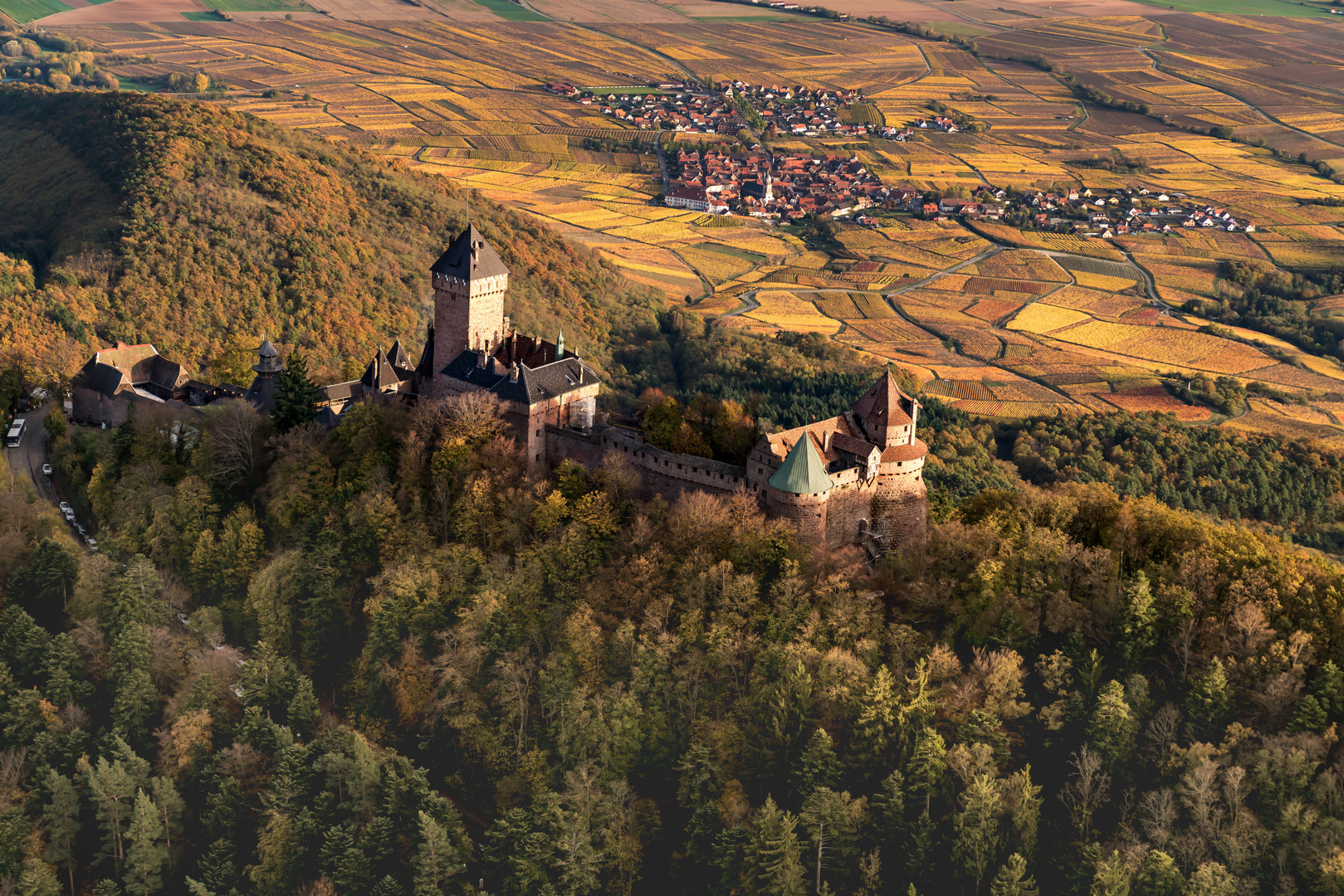 Hoch Königsburg im Elsass - kl. Serie 