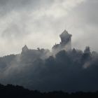 Hoch Koenigsburg/Elsaß nach dem Regen