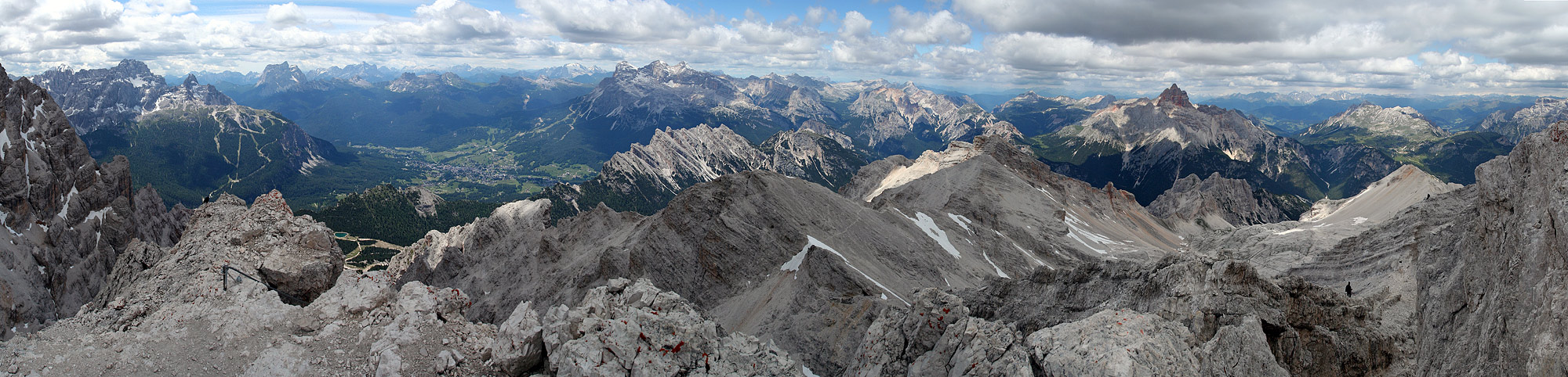 Hoch oben auf den Cristallino ca.3030m