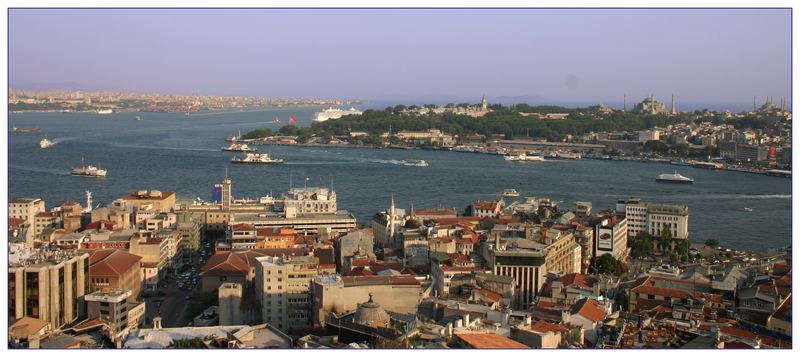 Hoch oben... über dem Bosporus