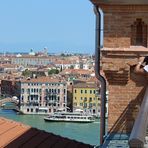 ....hoch oben über Venedig...