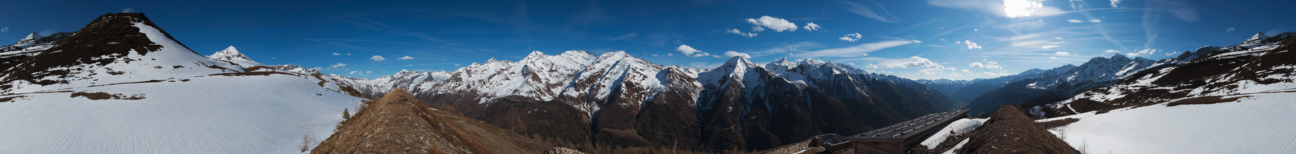 Hoch über dem Ahrntal