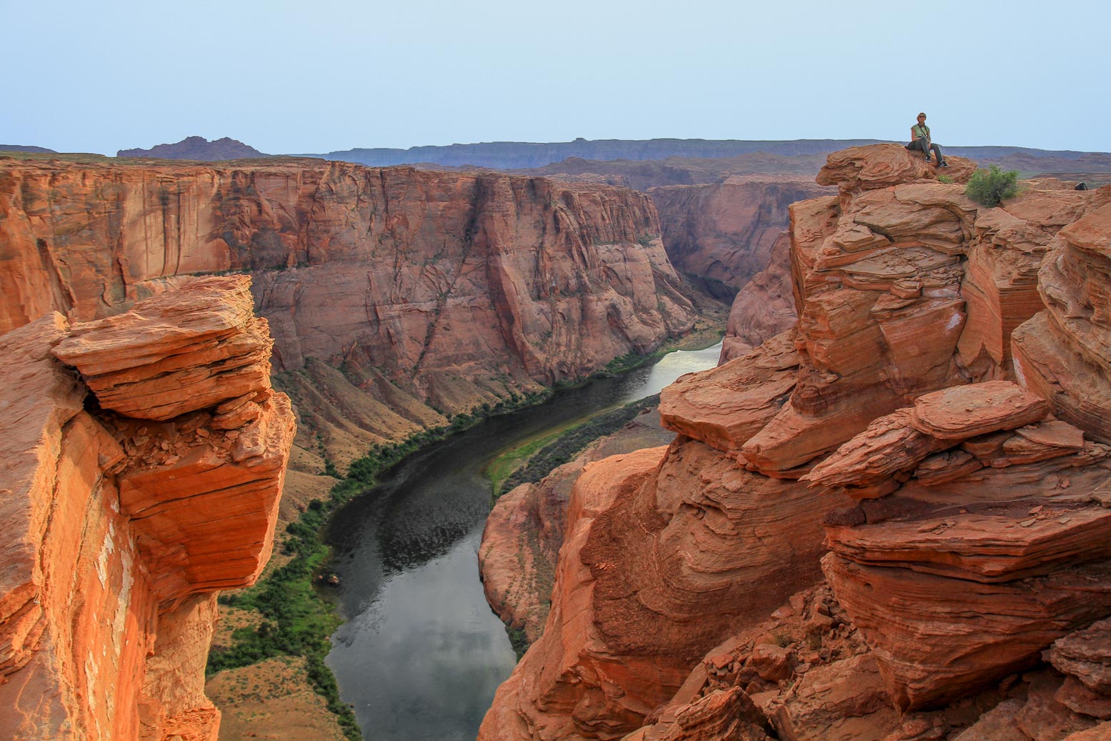 Hoch über dem Colorado River