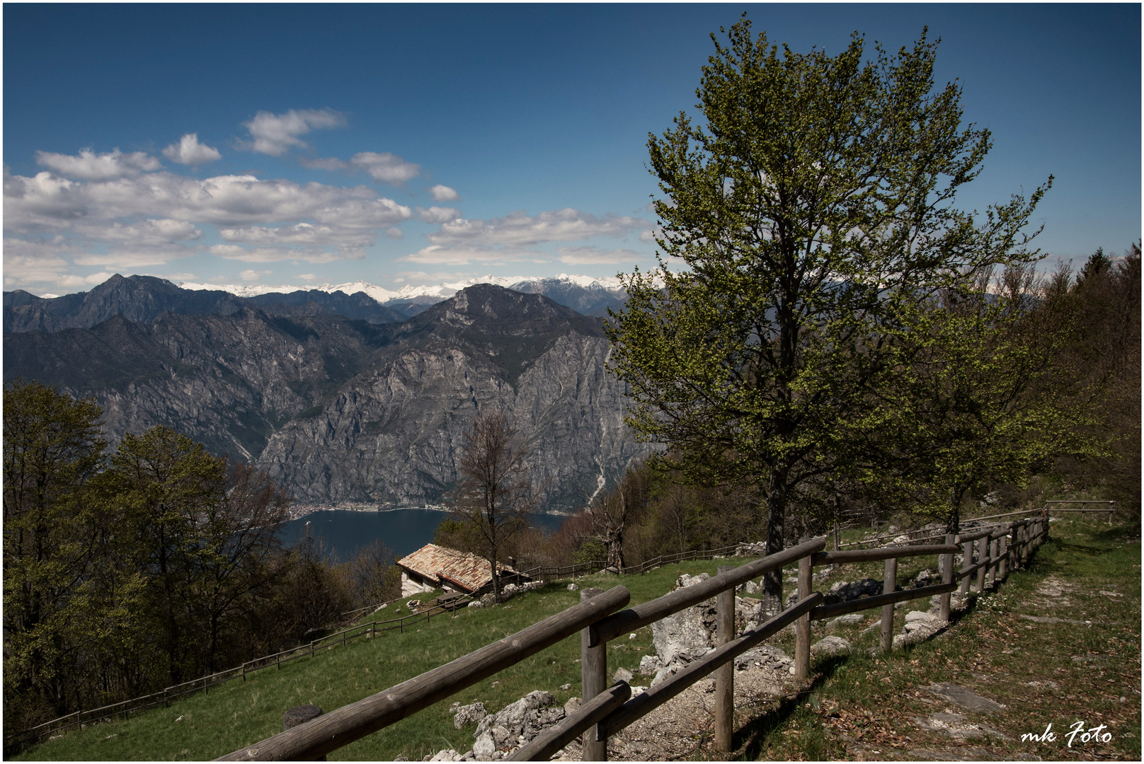 Hoch über dem Gardasee