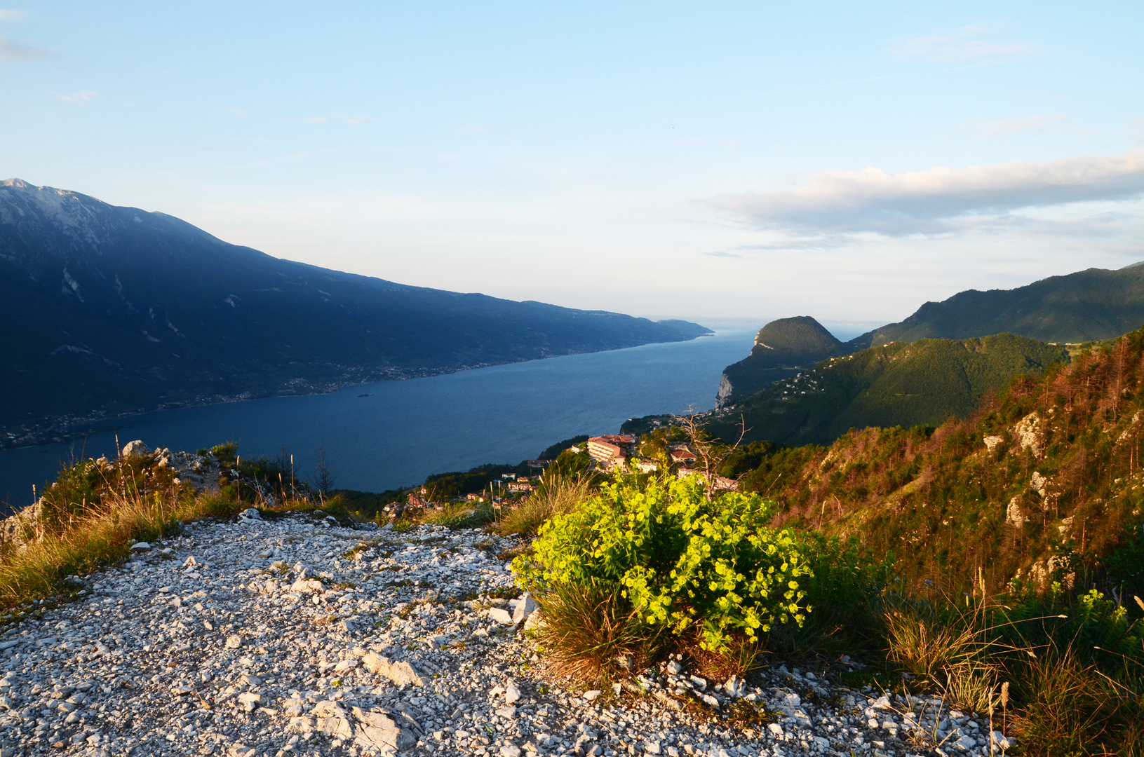 Hoch über dem Gardasee