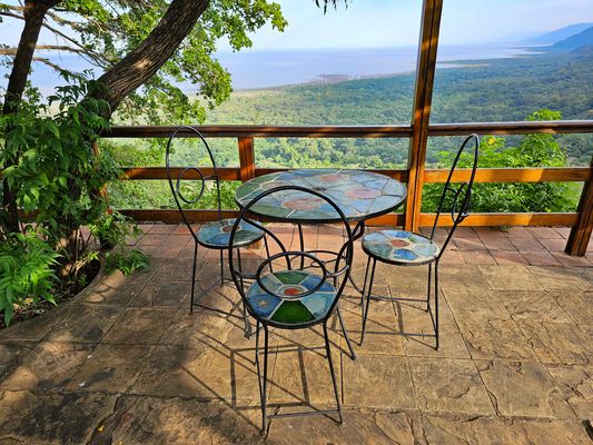 Hoch über dem Lake Manyara Nationalpark