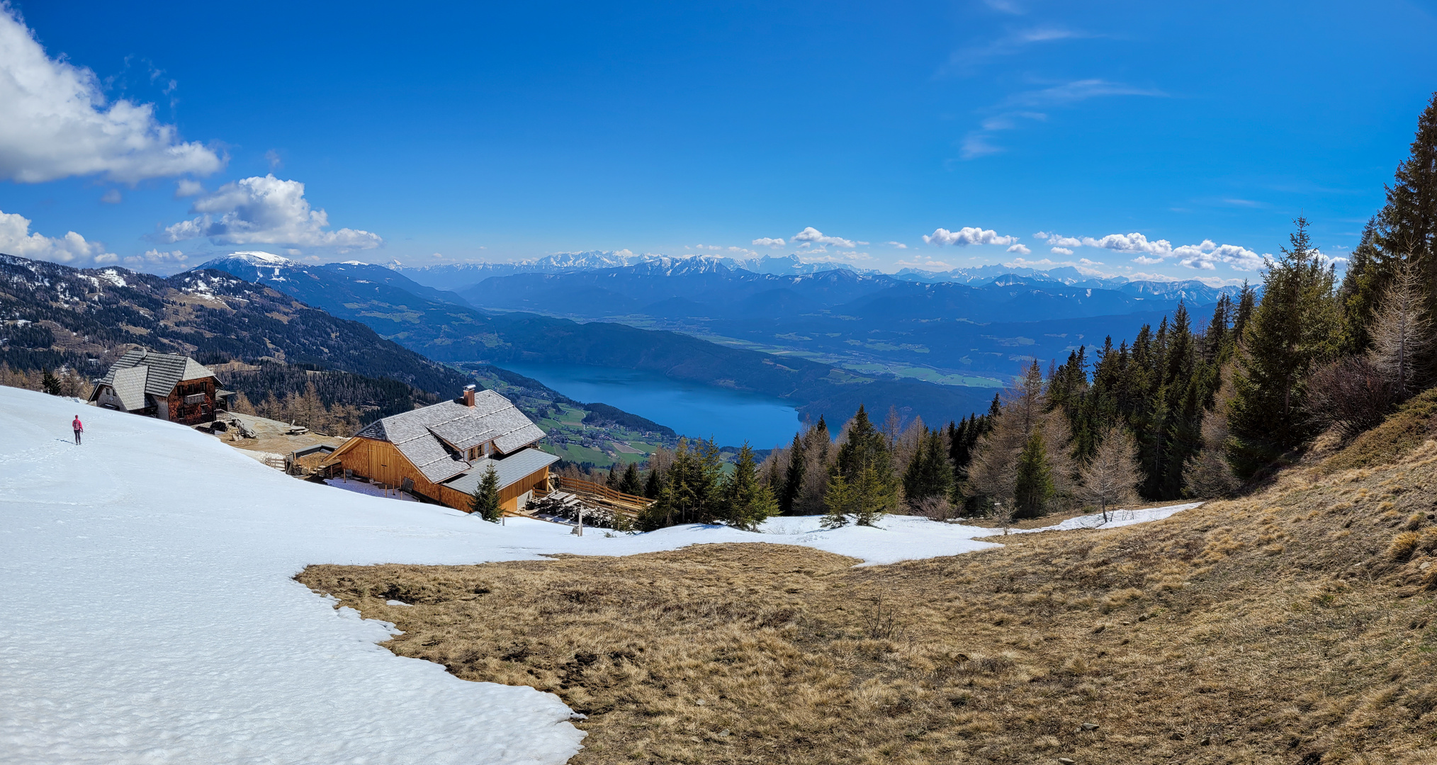 Hoch über dem Millstätter See