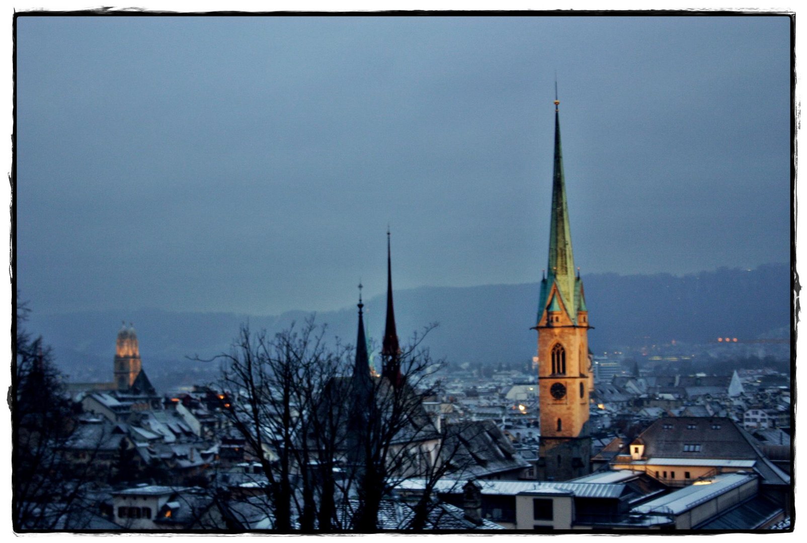 Hoch über dem Niederdorf