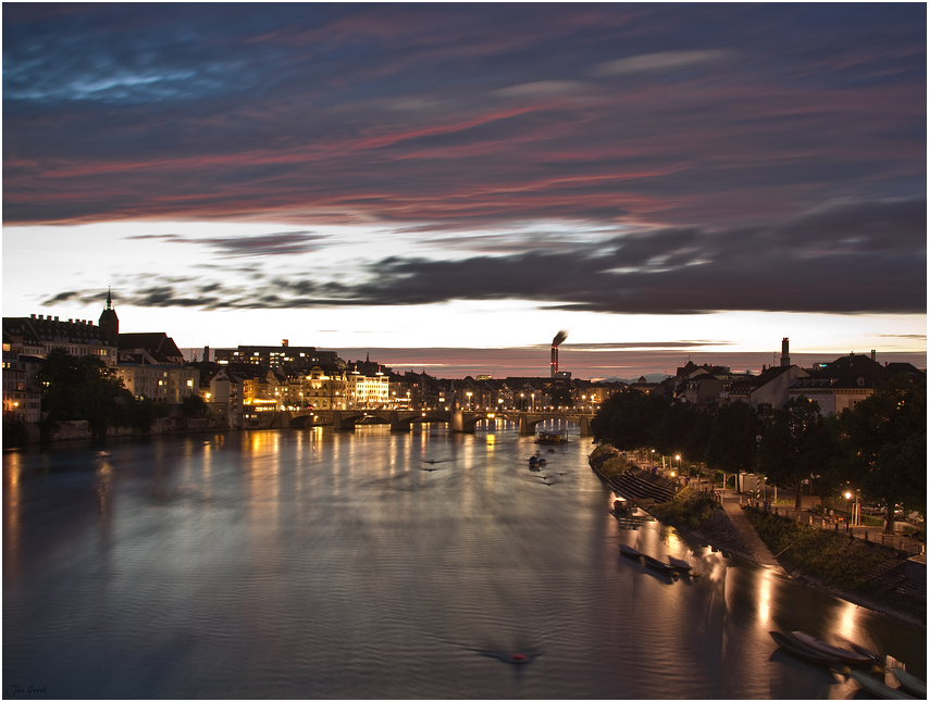 Hoch über dem Rhein