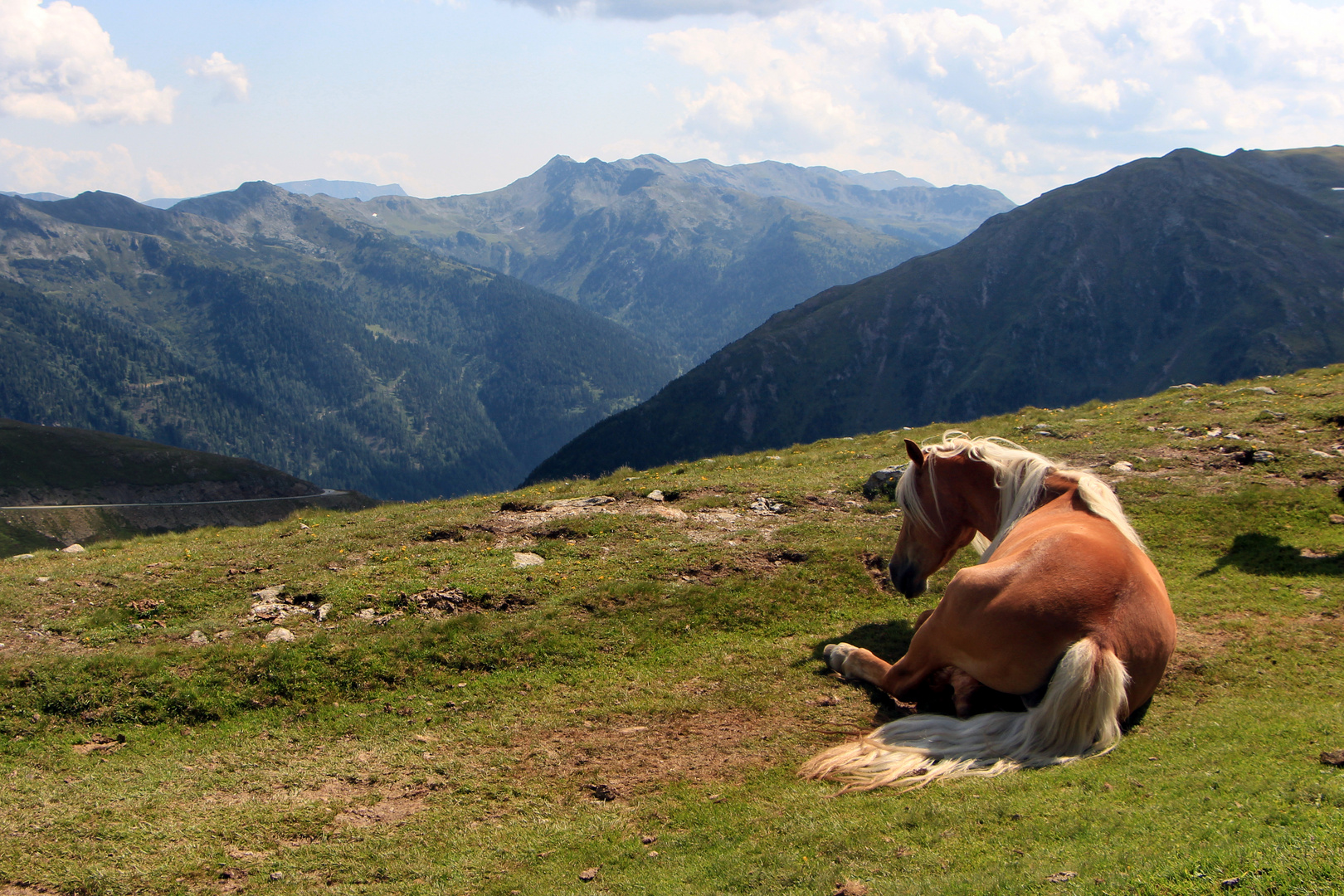 hoch über dem Sarntal