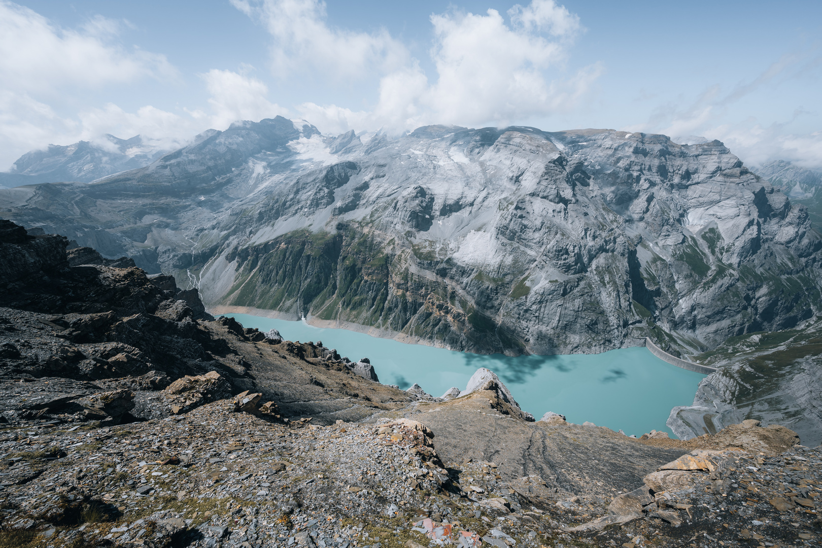 Hoch über dem See