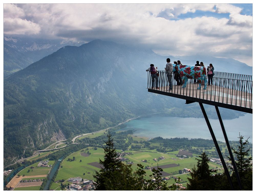 Hoch über dem Thuner See