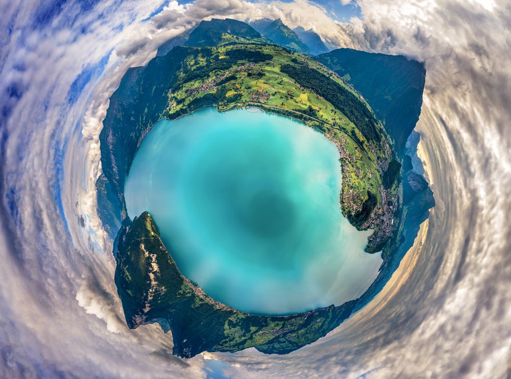 Hoch Über Dem Thunersee Foto & Bild spezial, wasser, panorama Bilder