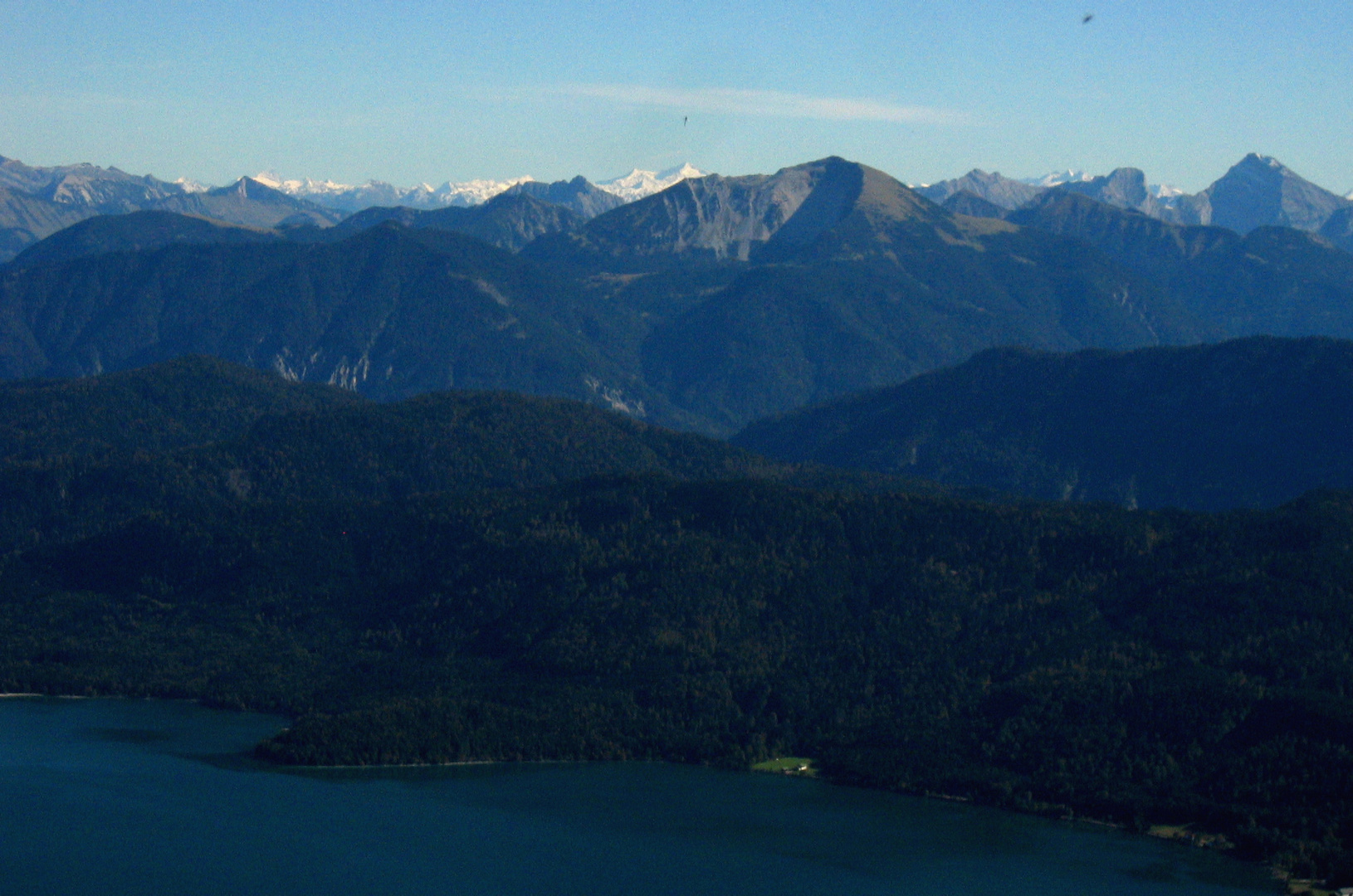 Hoch über dem Walchensee