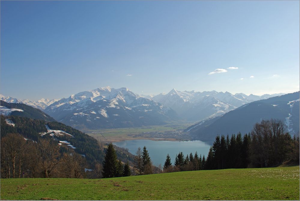 Hoch über dem Zeller See