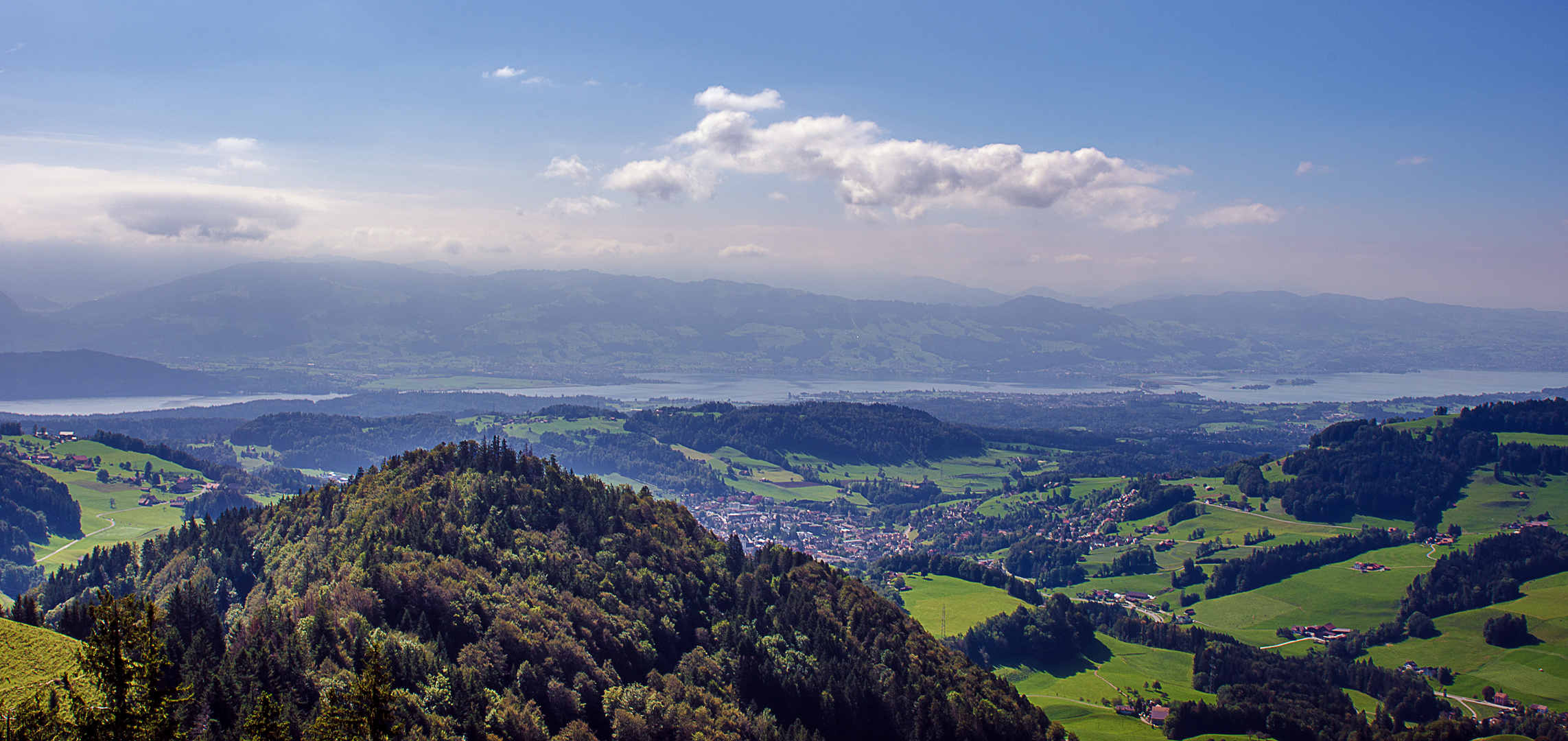 Hoch über dem Zürichsee